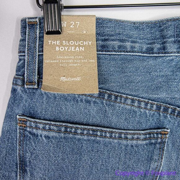 NEW Madewell The Slouchy Boyjean Rosewell Wash, 27‎ - Picture 11 of 16